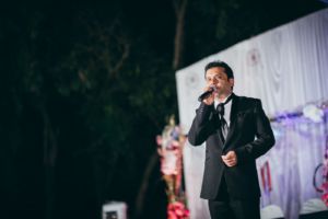 Master of Ceremonies in Bangalore Dr. Senek D`Souza bringing fusion of Manglorean tradition and culture with Contemporary world culture. 