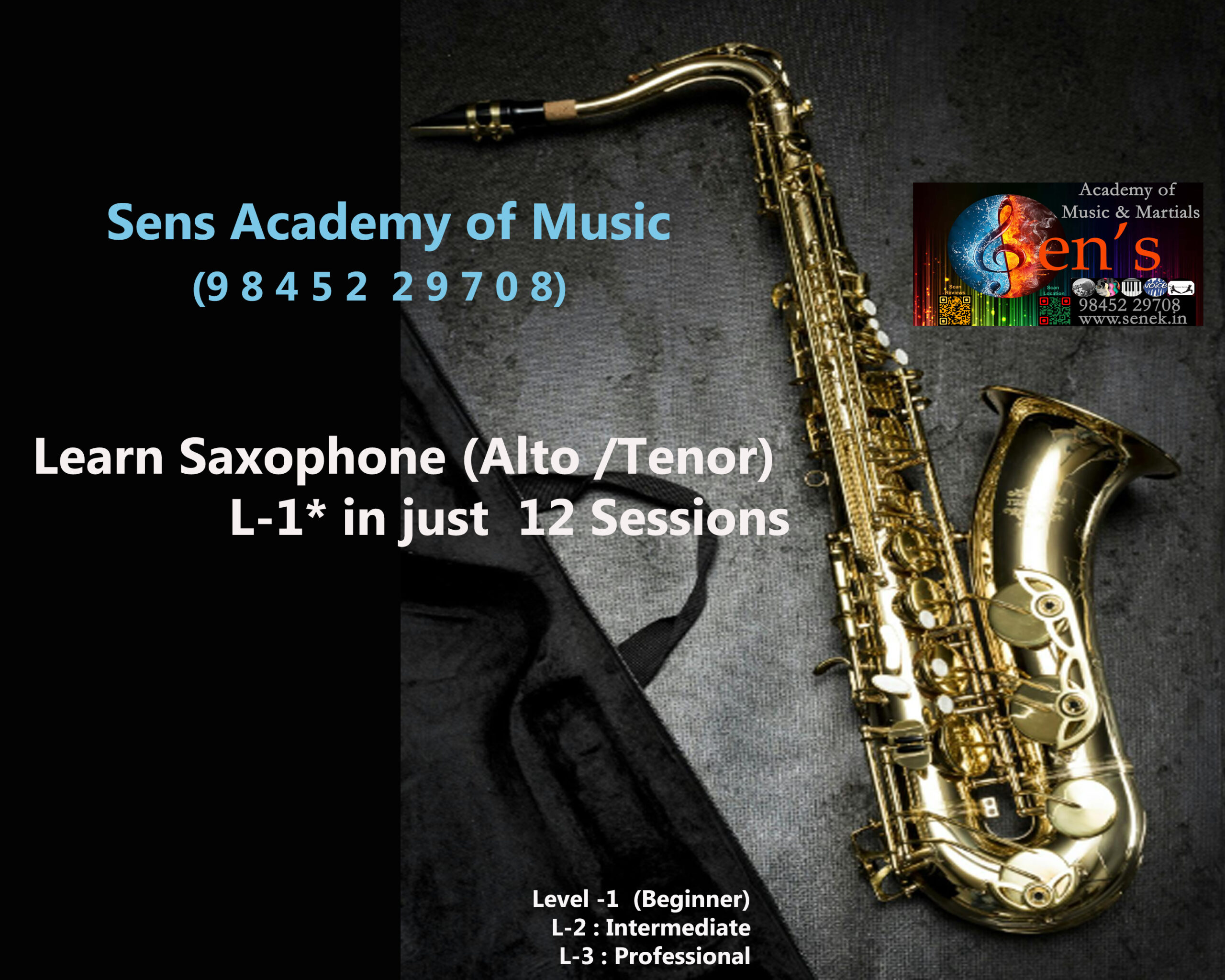 Alto / Tennor Saxophone Classes